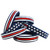 Thin Blue Line Red, White, and Blue American Bracelet, Individual