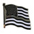 Thin Silver Line PIN-TSLAF American Flag Pin