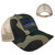 Thin Blue Line Subdued Flag Camo Trucker's Hat