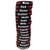 Thin Red Line Personalized Silicone Bracelet
