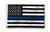 Thin Blue Line DuraSleek™ American Flag, Sewn & Embroidered
