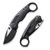 We Knife WE22013-2 Envisage Front Flipper Folding Knife 2.42" 20CV Drop Point Plain Edge Blade, Gray Titanium Handle