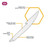 Outdoor Edge RR50-6 5.00" Boning/Fillet Replacement Blades, Stainless, 6-Pack