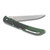 Outdoor Edge FB-1 Fish & Bone Folding Fillet Knife 5" 440A Stainless Blade, Green Zytel® Handle