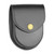 Dutyman 8111 Plain Leather Round Bottom Closed Single Cuff Case, Black
