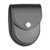Dutyman 8111 Plain Leather Round Bottom Closed Single Cuff Case, Black