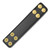 Dutyman 3531 1-5/8" High-Gloss Leather Keeper, Black
