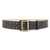 Dutyman 4011 2-1/4" Plain Leather Sam Browne 4-Row Stitch Duty Belt, Black
