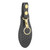 Dutyman 2021 Basketweave Leather Scabbard Single Key Ring, Black