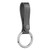 Dutyman 2121 Basketweave Leather Baton Strap/Metal Ring, Black