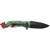Smith & Wesson 1208872 Americas Heroes Linerlock Folding Knife 3.25" Stainless Steel Drop Point Blade, Synthetic Handle
