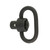 Magpul MAG540 Push Button 1.25" Quick Detach QD Sling Swivel for Rifles, Black