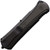 Smith & Wesson MPOTF10 M&P Spear Tip OTF Knife, 3.74" AUS-8 Drop Point Edge Blade, Grey/Black Aluminum Handle