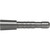 Easton 601836 5mm Steel Half Outs, 50 Grain, Black, Size #1, 12 Pack