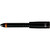 Easton 701911 5mm Match Grade Aluminum Half-Outs, 55 Grain, Black, Size #1, 6 Pack