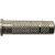 Easton 730169 Brass Insert for .244 ID Carbon Arrow Shafts, 50-75 Grain, Brass, 12 Pack