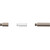 Easton 730763 Adjustable Point System Weight Module 50 Grain, Silver, 12 Pack