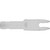 Easton 4mm G Nocks for Archery Arrows, 7 Grain, Small Groove, 12 Pack