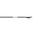 Easton 231576 Vector Arrows Bulk Pack 2.3 Inches, Vanes 1400, Black, 72 Pack