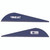 Bohning 101036BL25 Heat Vanes, 2 Inches, 6 Grain, Blue, 36 Pack