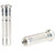 Carbon Express 50448 Aluminum Half Outs #1 .203, Grey, 12 Pack