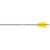 Carbon Express 50501 Flu Flu Arrow 40?75, Yellow