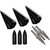 Bear BT175SB Razor Head VWS Single Bevel Broadhead Kit, 150-250 Grams, Black, 3 Pack