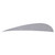 Trueflight Parabolic Feathers, 4 Inches, Right Wing, 100 Pack