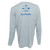 Fin-Finder Time to Strike Long Sleeve Performance Shirt, Grey