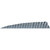 Gateway Shield Cut Feathers Barred 4 Inches, RW