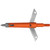 Thorn OGCOMP125-3 Archery Broadheads, 2 Blade, 125 Grain, Orange, 3 Pack