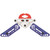 Pine Ridge 2559-WBR Kwik Stand Bow Support, White/Red/Blue