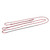 October Mountain 81248 Flemish String, D97, 58 Inches AMO, Red/Black