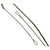 J and D Custom Strings Control Cable 452X, 38 Inches, Black
