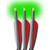 Lumenok BNECC3G Crossbow Bolts, 20 Inches, Barnett, Green Moon, Black, 3 Pack