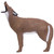 Delta McKenzie 50535 Backyard 3D Target Howling, Coyote Brown