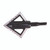 Magnus BHSR100-2 Black Hornet Ser-Razor Broadheads, 2 Blade, 100 Grain, Black, 3 Pack