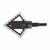 Magnus BHSR125-2 Black Hornet Ser-Razor Broadheads, 2 Blade, 125 Grain, Black, 3 Pack