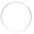 CBE CBE-FLN2-6 Flat Glass Lens 1 3/8 in., Clear, 6X