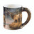 Wild Wings 8955712166 Sculpted Mug Autumn Mist Elk, Multicolor