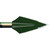 Zwickey B52 Eskilite Broadheads Glue On 2 Blade, 110 Grain, Green, 3 Pack