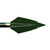 Zwickey B112 Eskimo Broadheads Glue On 2 Blade, 125 Grain, Green, 3 Pack