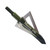 Muzzy 225 Screw-In Broadheads, 3 Blade, 100 Grain, Green, 6 Pack