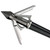 Muzzy 297 Trocar HB Broadheads Hybrid 4 Blade, 100 Grain, Silver, 3 Pack