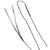 J and D Custom Strings Split Cable Mini Genesis Camo 452X, 31 Inches, Black