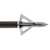 Wasp 2100 Drone Broadheads, 3 Blade, 100 Grain, Silver, 3 Pack