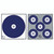 Maple Leaf Press NFI-4P Target Face NFAA Double Sided Indoor, Blue, 100 Pack
