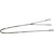 October Mountain Crossbow Split Cables, 14.875 Inches, Barnett, Black