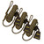 Hunter Safety System LLS-3+ Lifeline System, Brown, 3 Pack