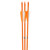October Mountain 61143 Youth Fiberglass Arrows, 26 Inches, Orange, 3 Pack